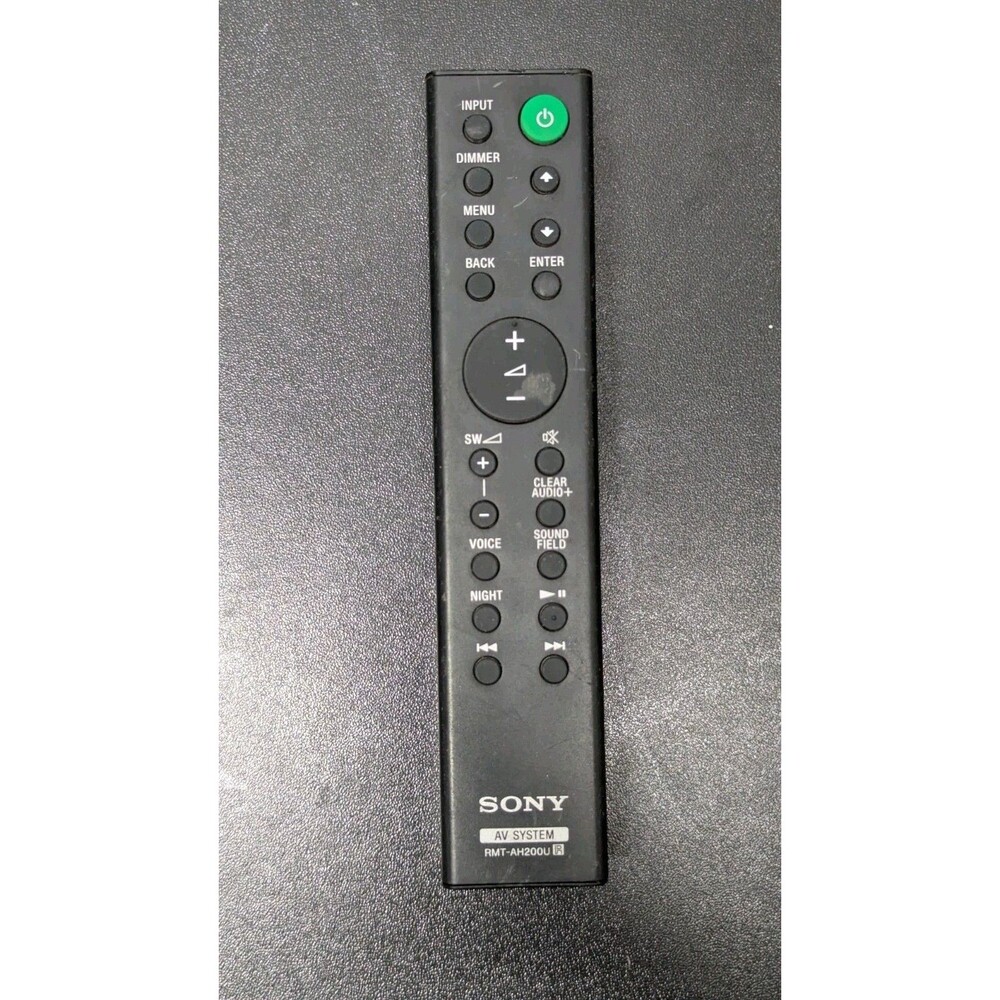 New Original OEM Sony RMT-AH200U Sound Bar Remote Control For HTCT390 HTRT3